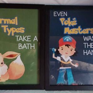 Pokemon Bathroom Photos (4 total, see 2nd picture)